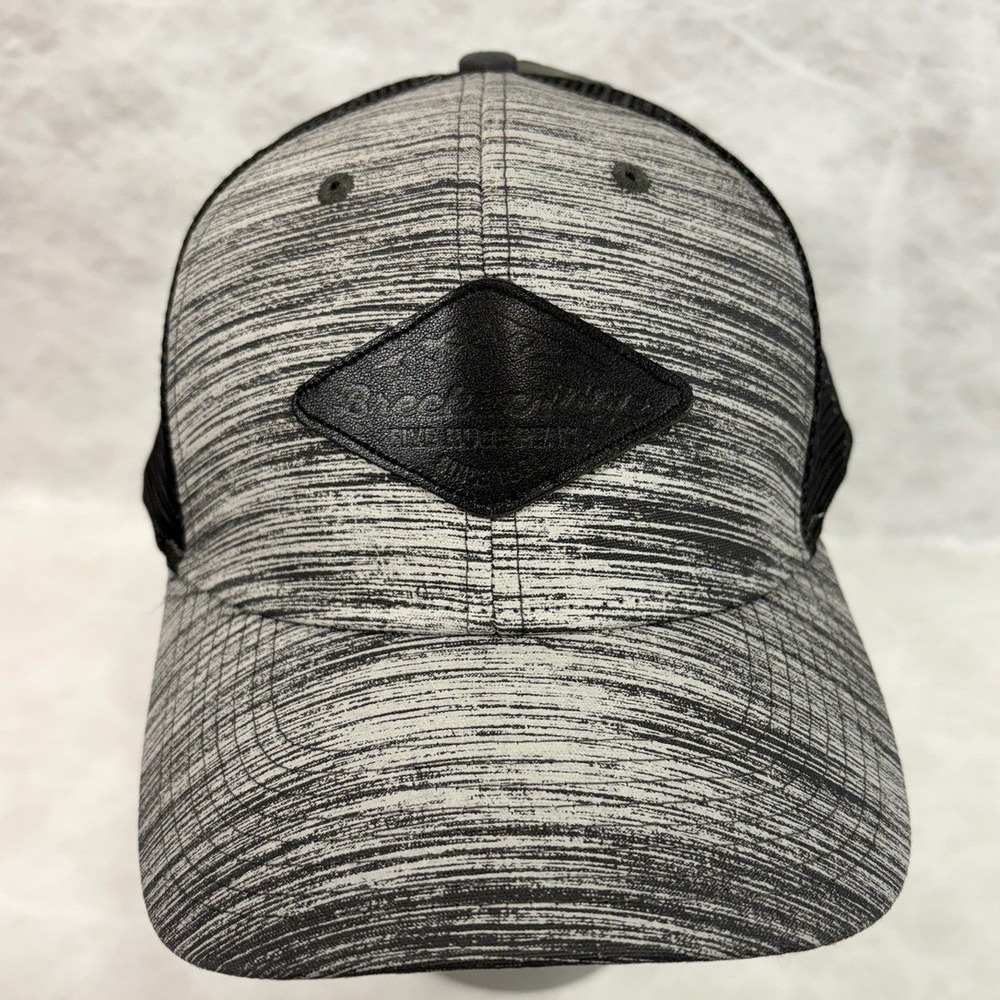 Ouray Sportswear Breck Trucker Hat Grey‎ Space Dye Mesh Snapback Cap 51239 NEW